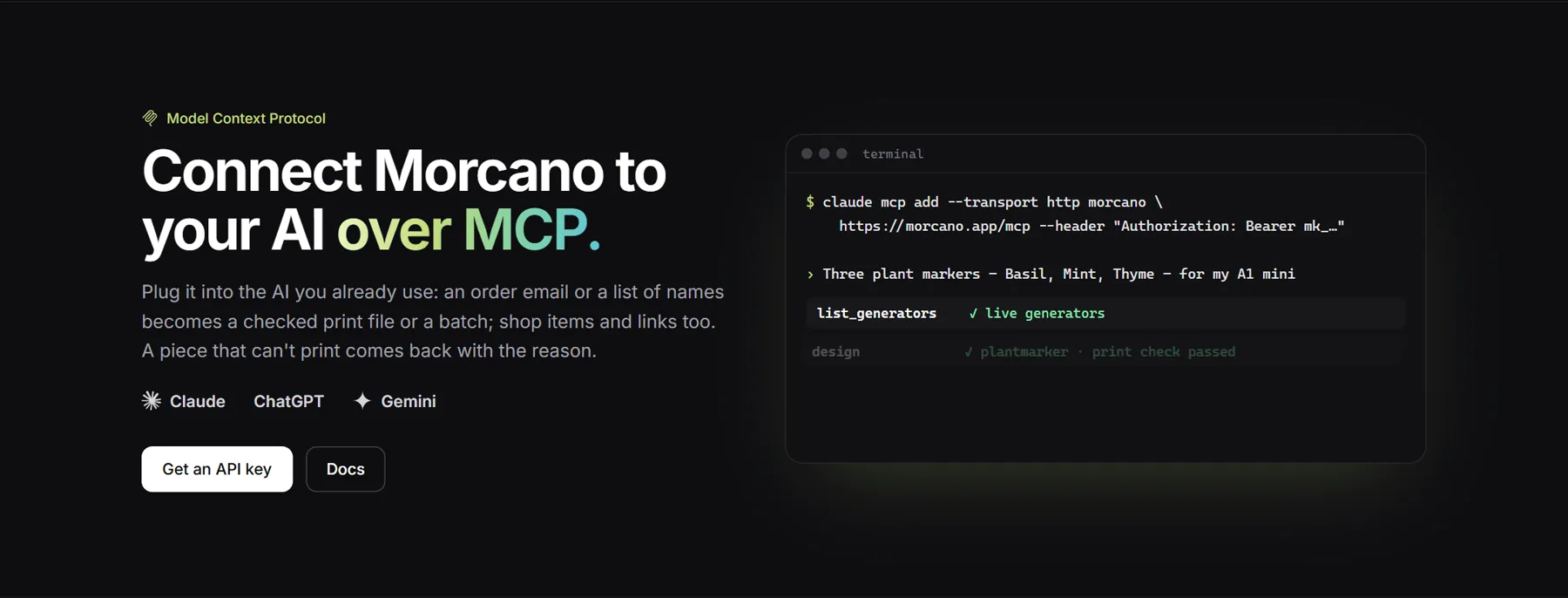 MCP server